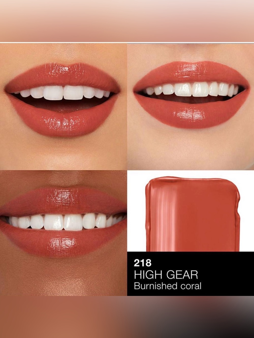 Nars high gear lip shine